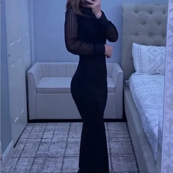 Mermaid hem dress - Picture 3 of 9